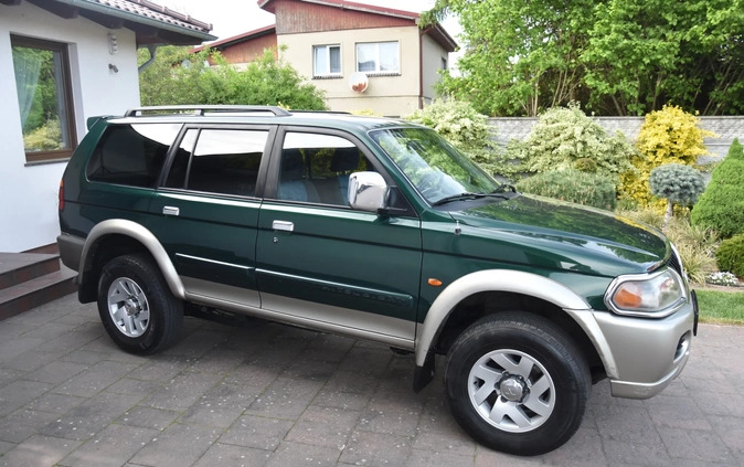 Mitsubishi Pajero cena 29900 przebieg: 163020, rok produkcji 2002 z Goniądz małe 781